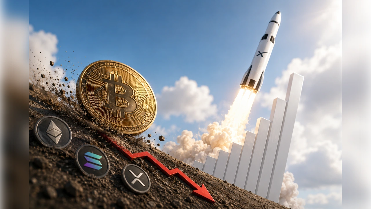 Bitcoin unter Druck: Zieht SpaceX dem Kryptomarkt das Geld ab?