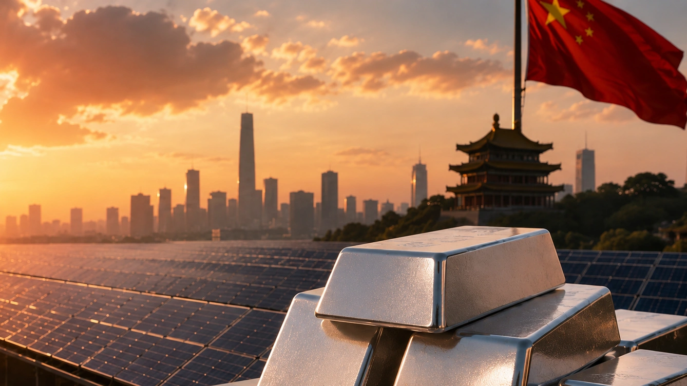 Chinas Solarboom – Silbernachfrage weiter groß!