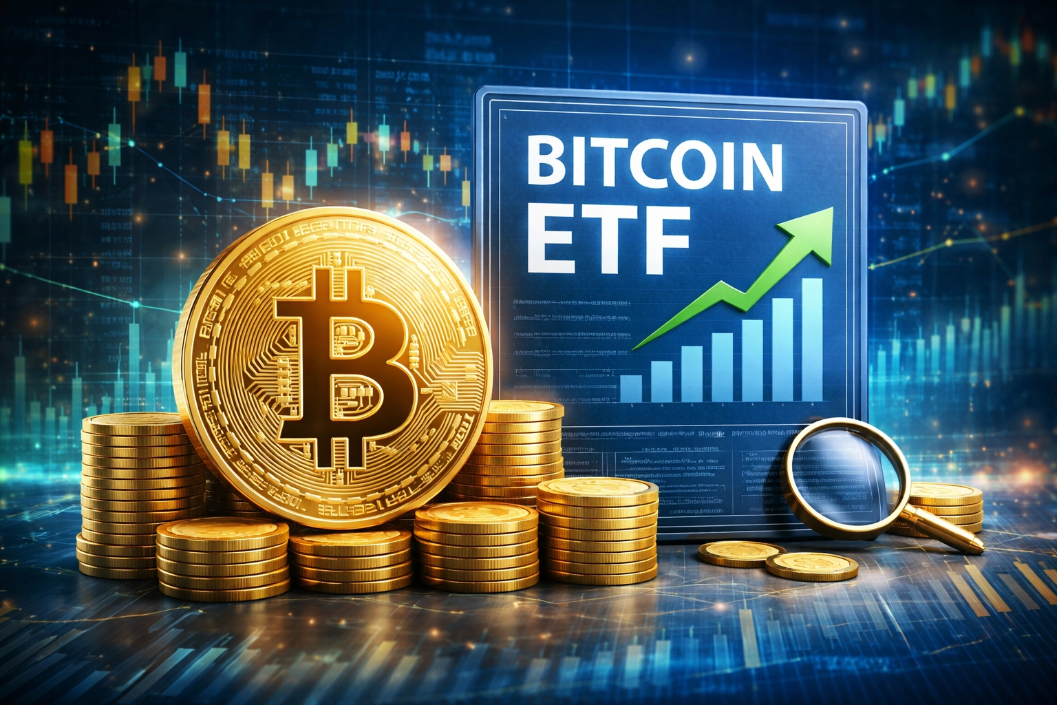 Bitcoin-ETF-Flows kippen: Institutional Mood Swing im März?