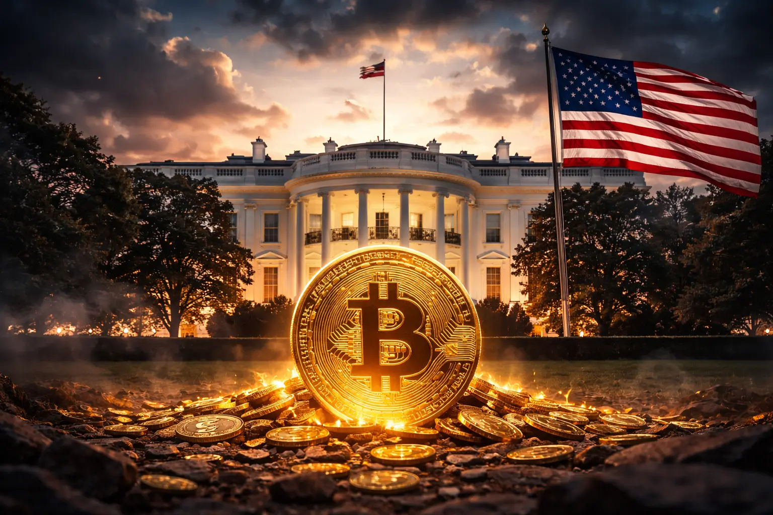 Warum Trump Bitcoin am Wochenende crasht!