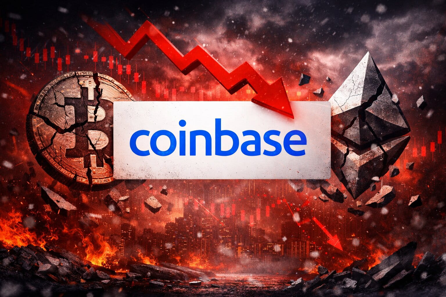 Horror-Quartal für Coinbase: Wie tief fällt die COIN-Aktie?