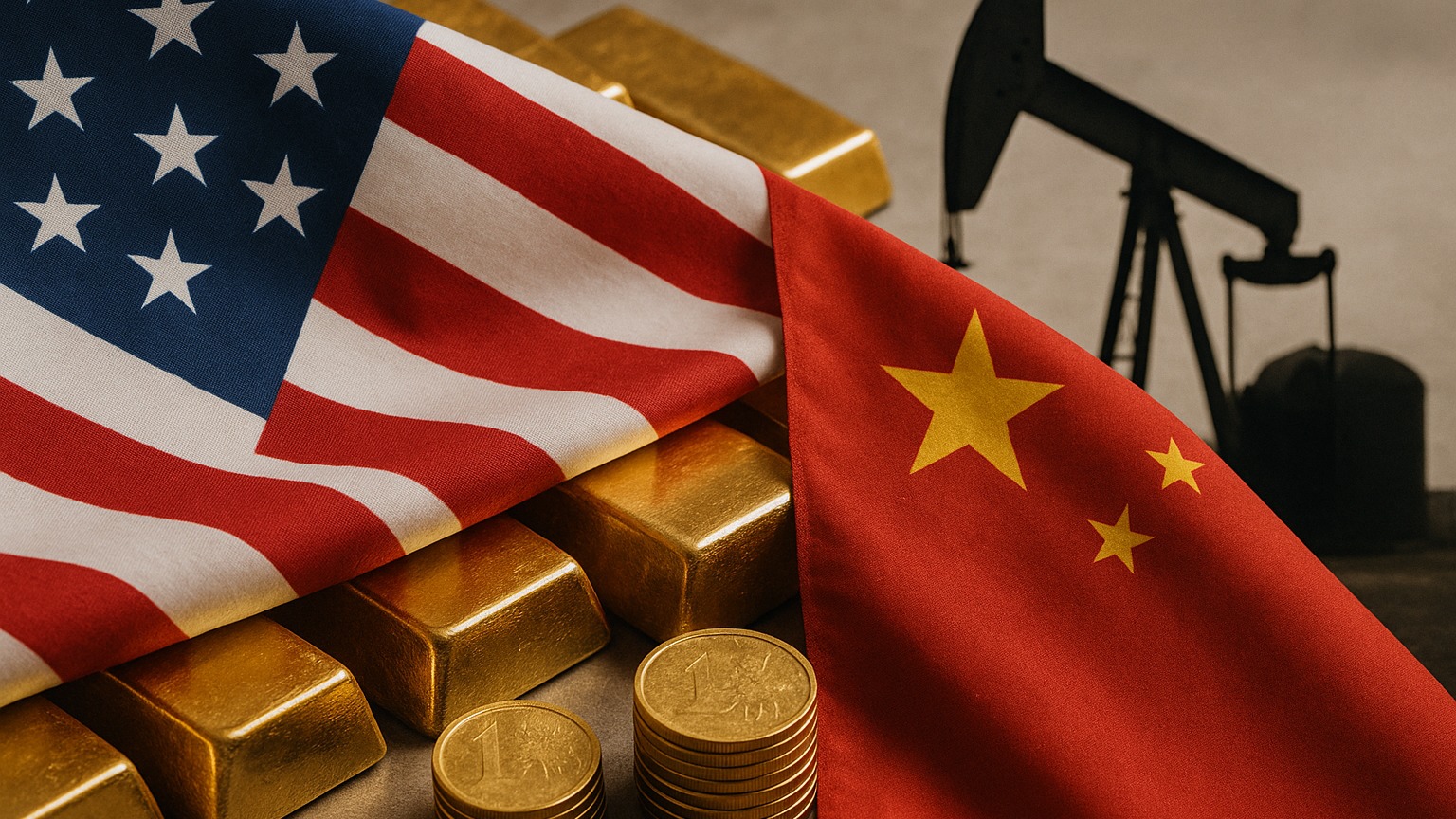 US-Sanktionen: China kauft weniger Gold und Öl