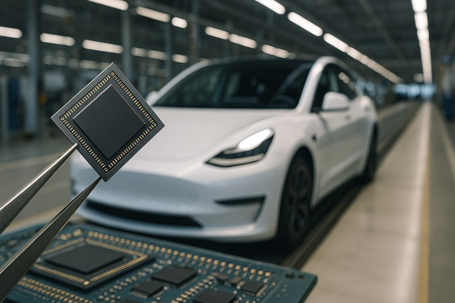 Samsung soll mehr Chips für Tesla bauen