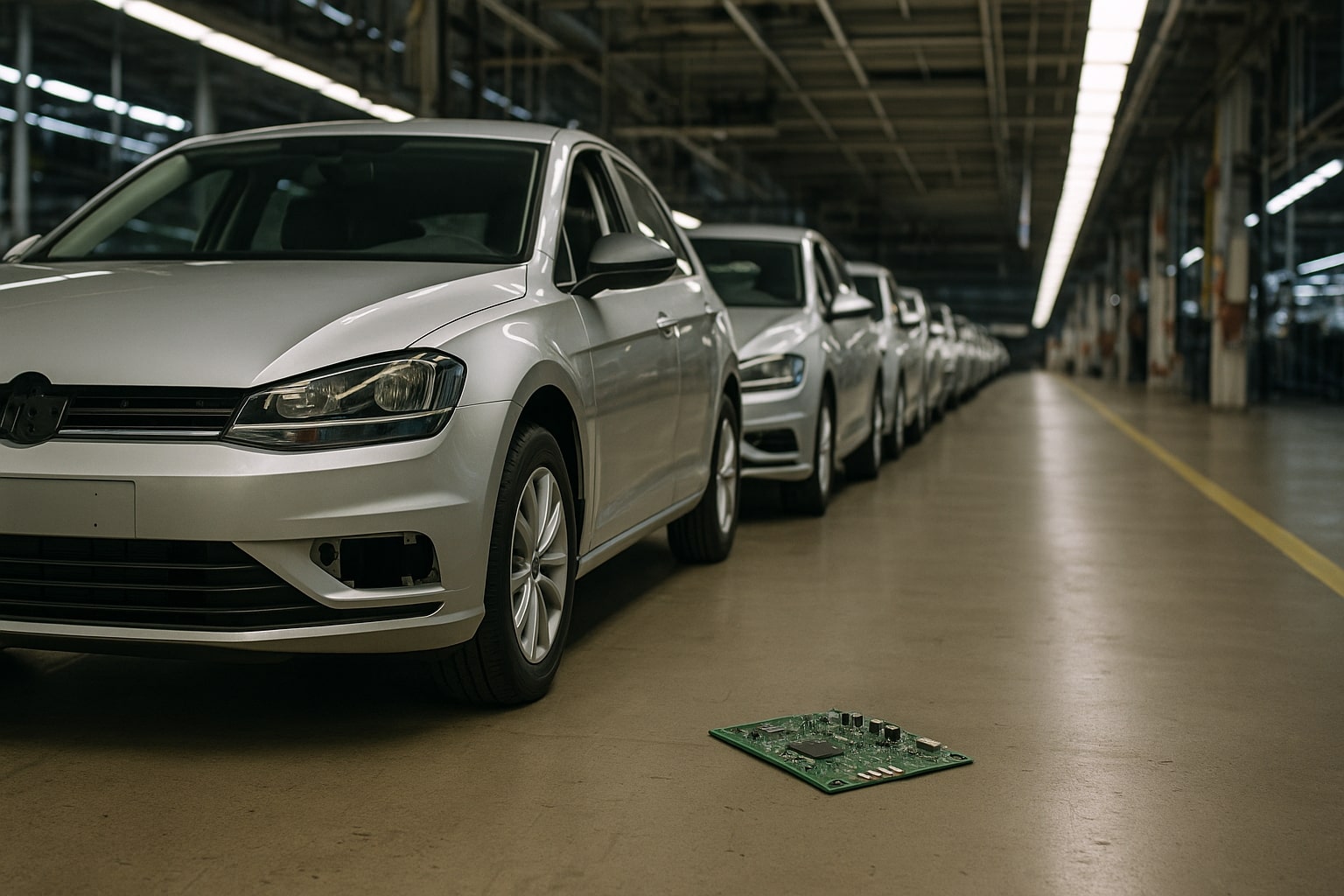 Produktionsstopp und Kurzarbeit: Chipkrise bei VW spitzt sich zu