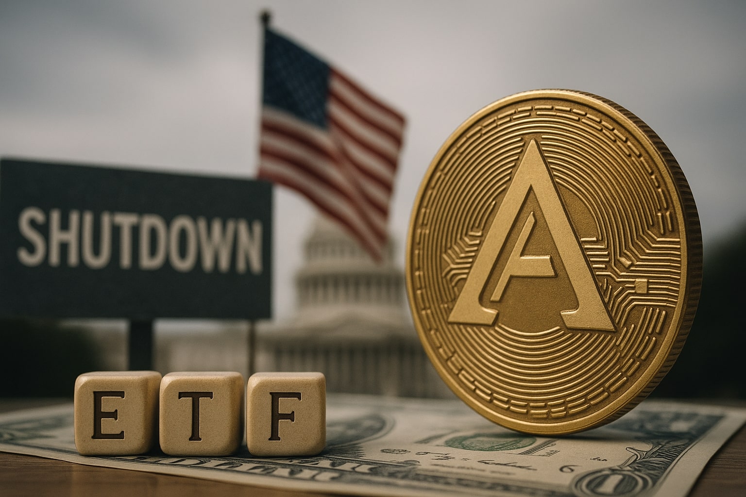 Aufgeschoben oder aufgehoben? Das bedeutet der US-Shutdown für Altcoin-ETFs