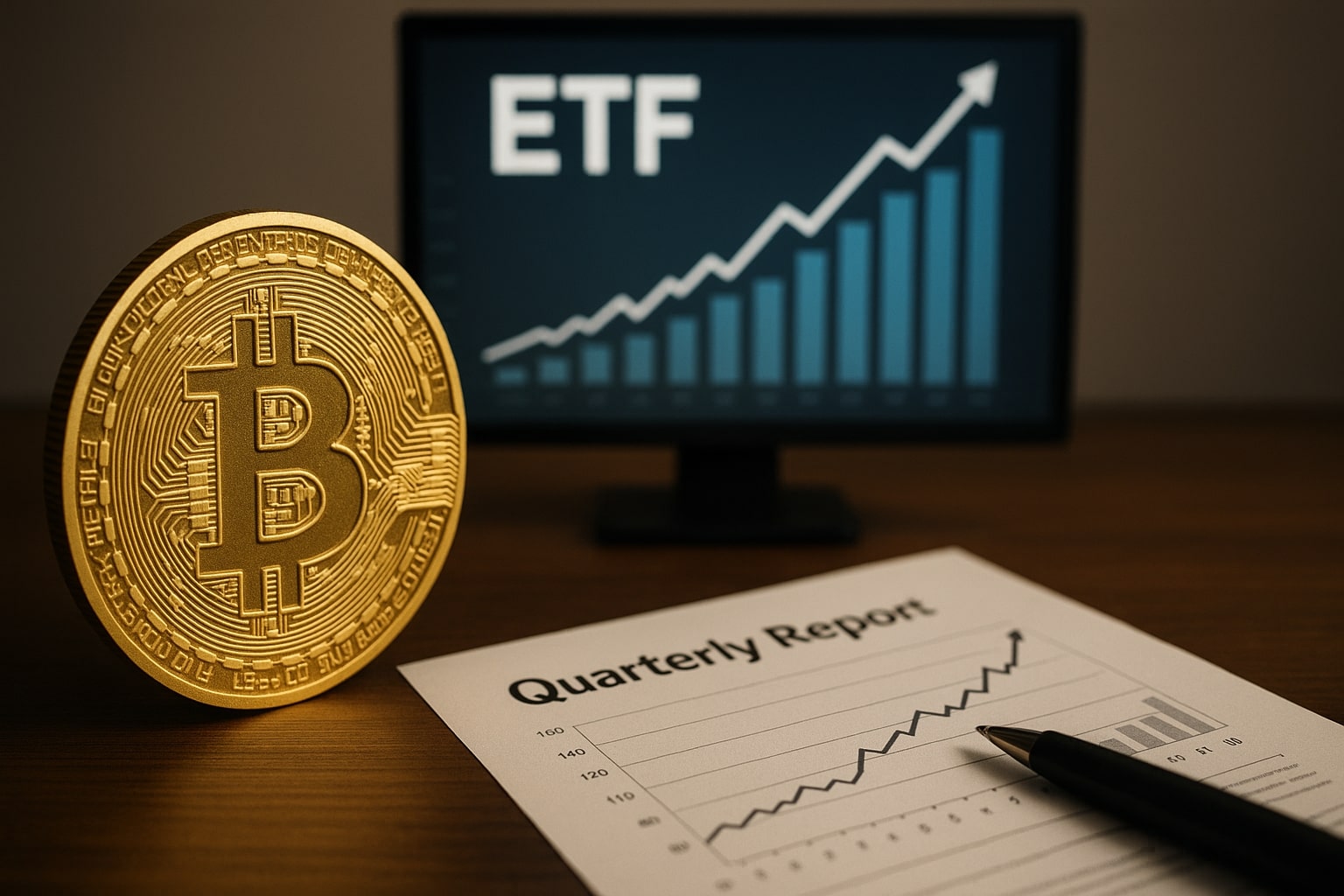 Bitcoin-ETF jagt Rekorde: BlackRock präsentiert starke Quartalszahlen