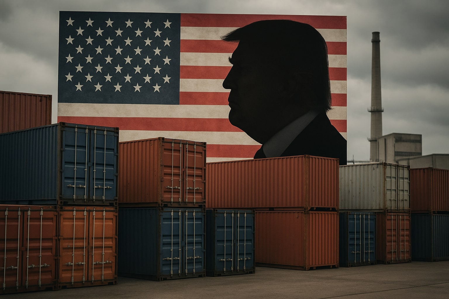 Exporte schwach, Industrie auf Corona-Niveau: Trump-Zölle belasten Deutschland