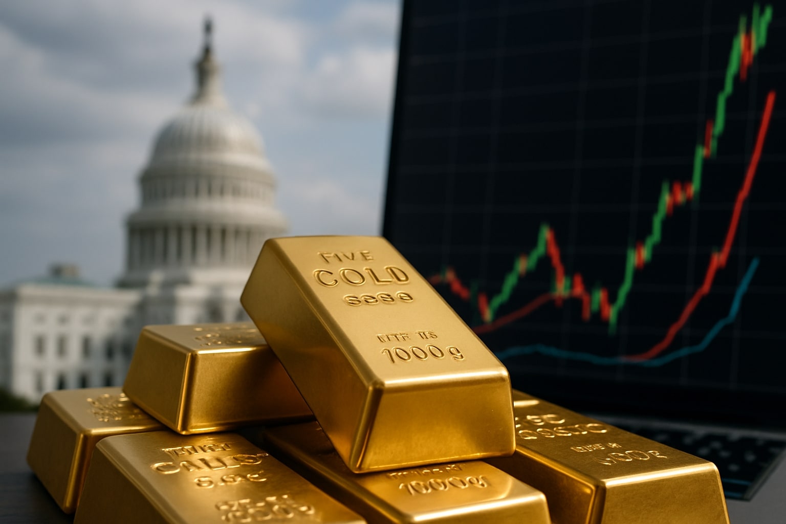 Gold knackt 4000 US-Dollar: Fed und Shutdown treiben Edelmetalle