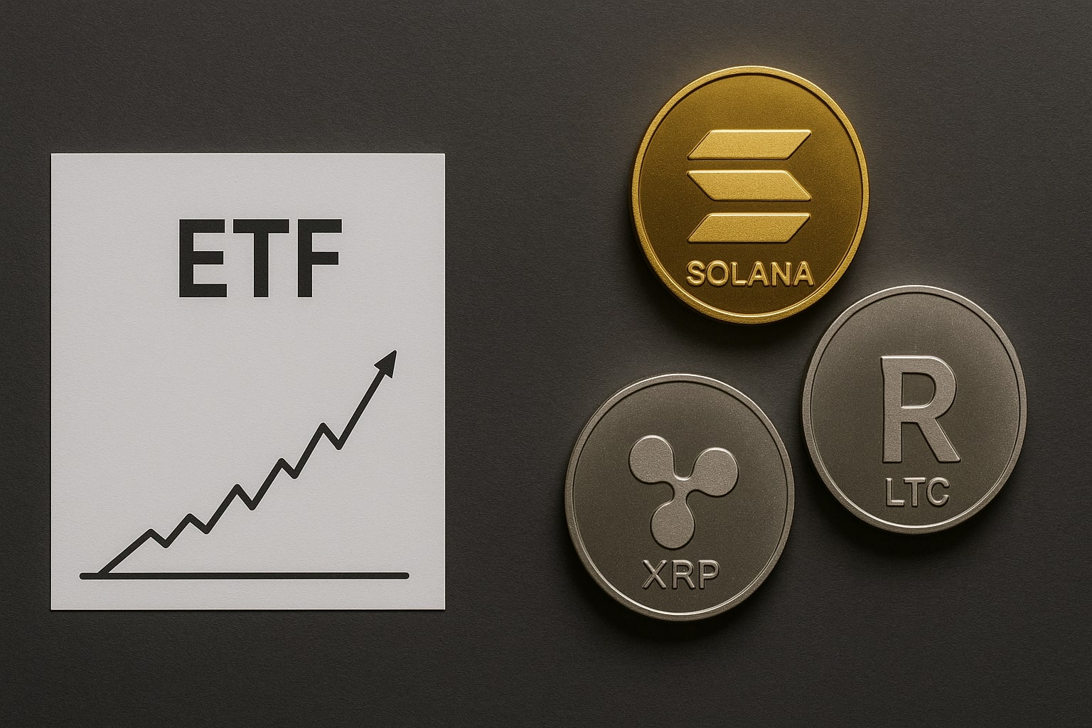 "100% sicher": Insider erwartet Altcoin-ETFs für Solana, XRP und Litecoin