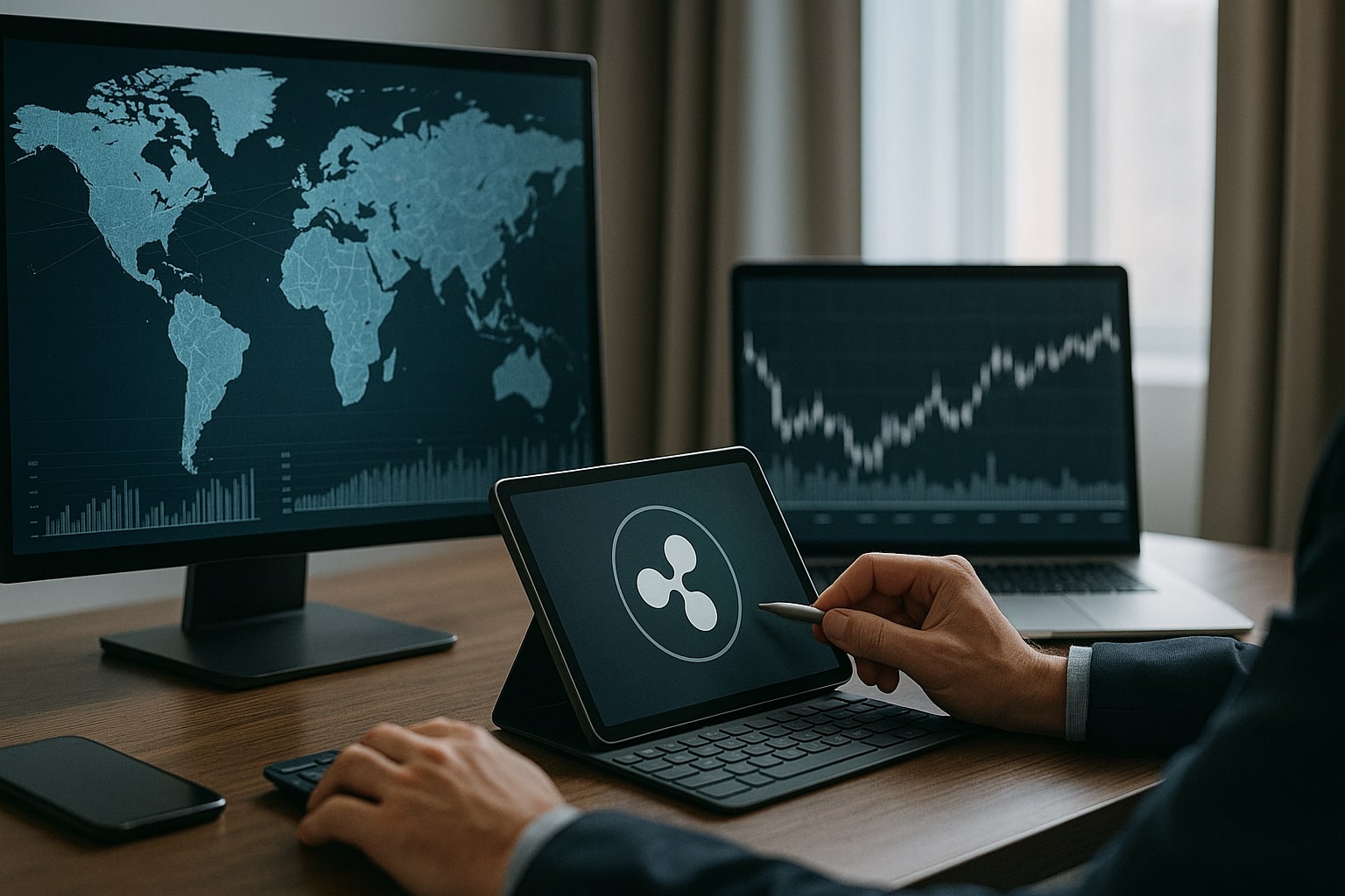 Ripple plant globale Digitalbank: BlackRock-Integration auf XRP