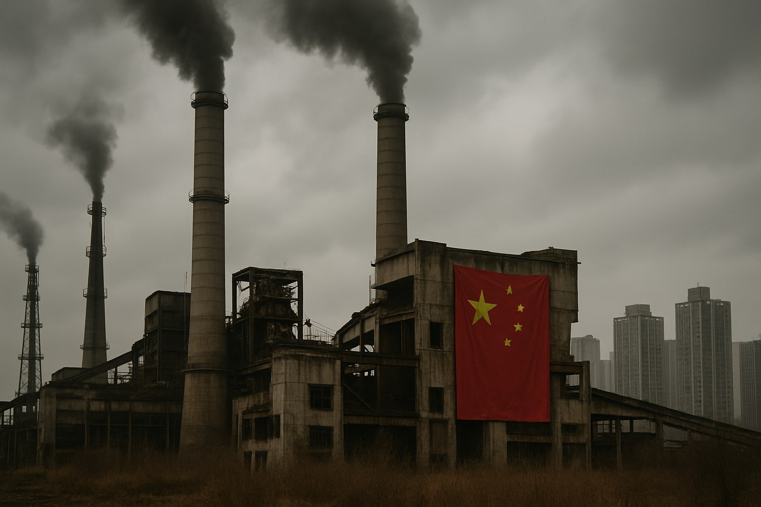Industrie und Nachfrage schwach: Kollabiert jetzt Chinas Wachstumsmodell?