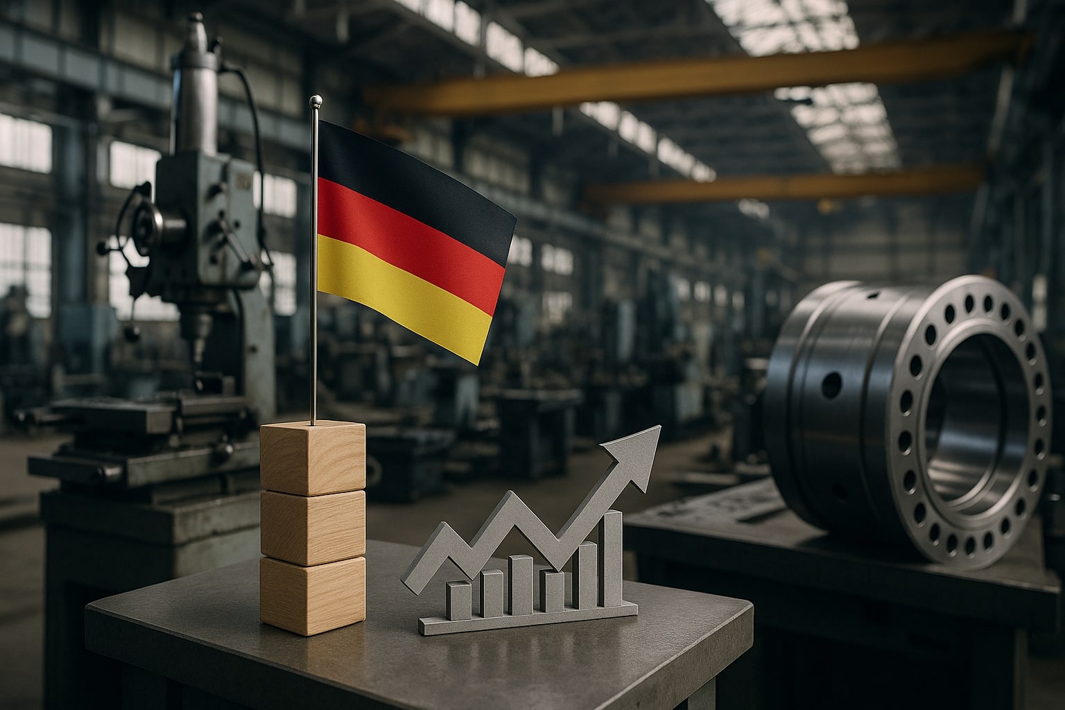 Strukturkrise: Deutsche Industrie zeigt Lebenszeichen