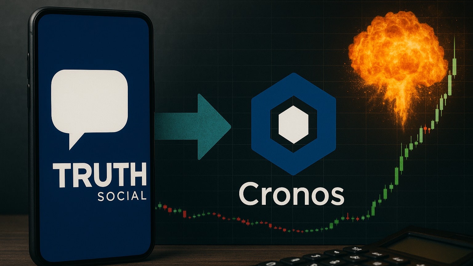 Trump-Deal mit Crypto.com: Cronos Kurs explodiert