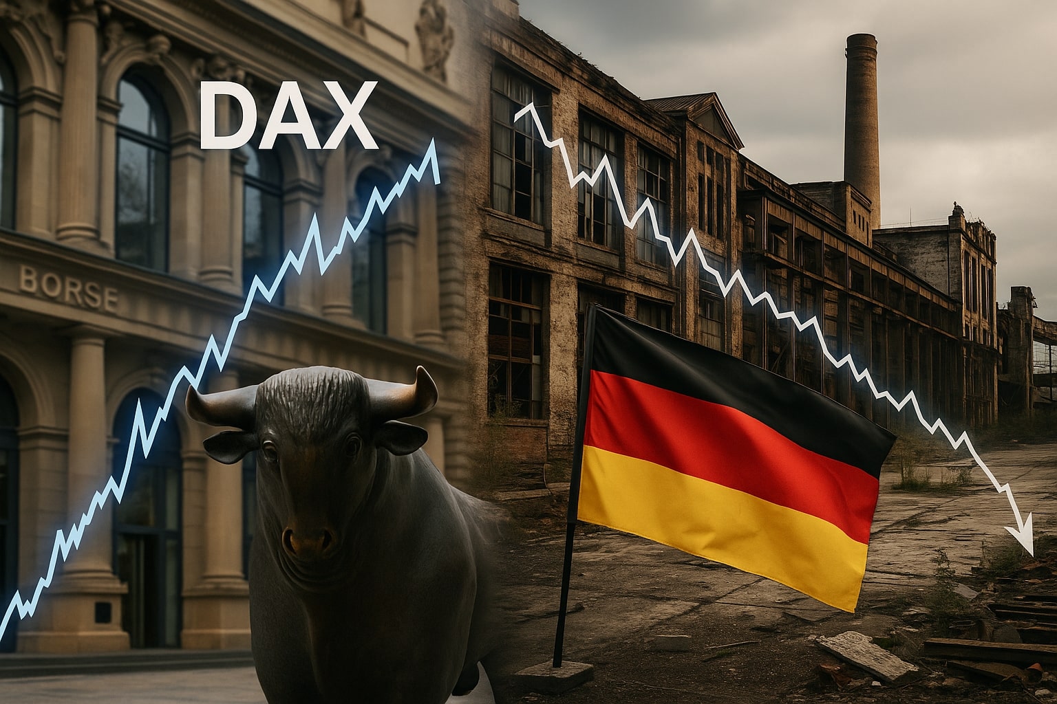 Wirtschaftskrise: Warum der DAX steigt, obwohl die deutsche Wirtschaft schwächelt