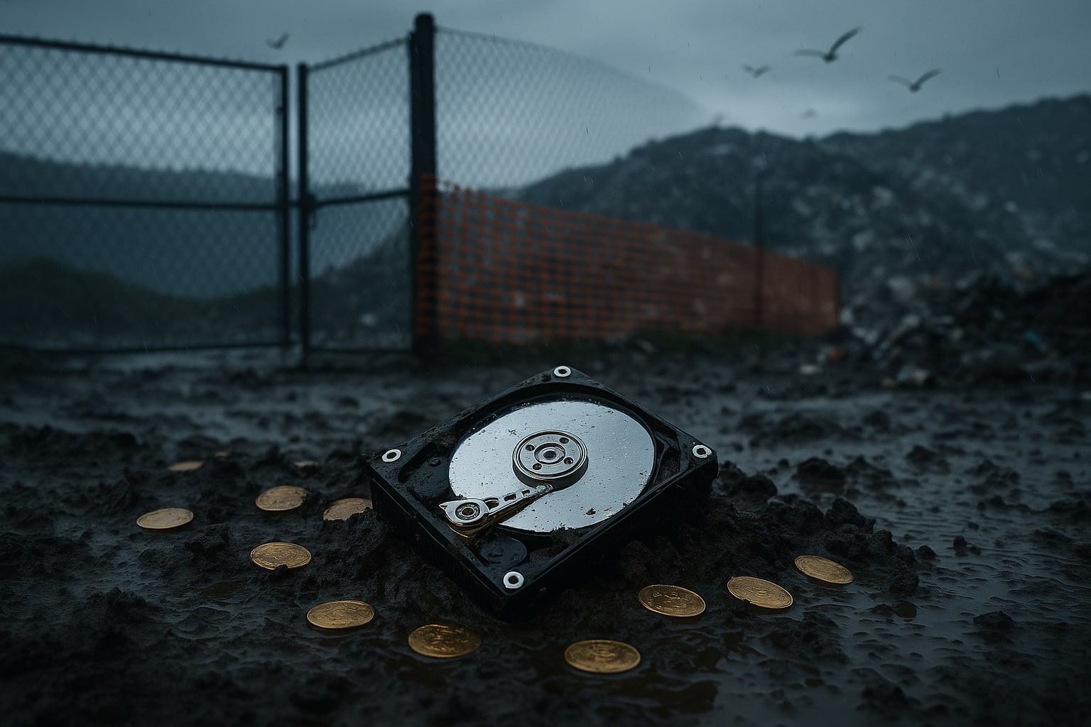 8000 Bitcoin im Müll: James Howells gibt Suche auf