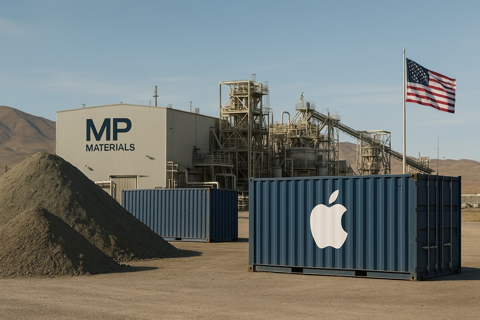 Apple investiert 500 Millionen in Seltene Erden aus den USA