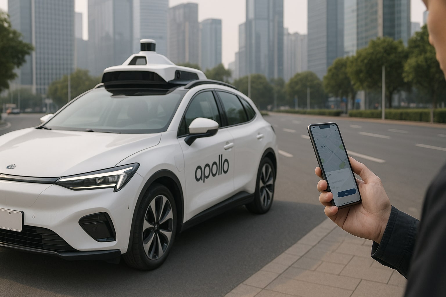 Tesla-Konkurrenz in China: Baidu startet Robotaxi-Flotte