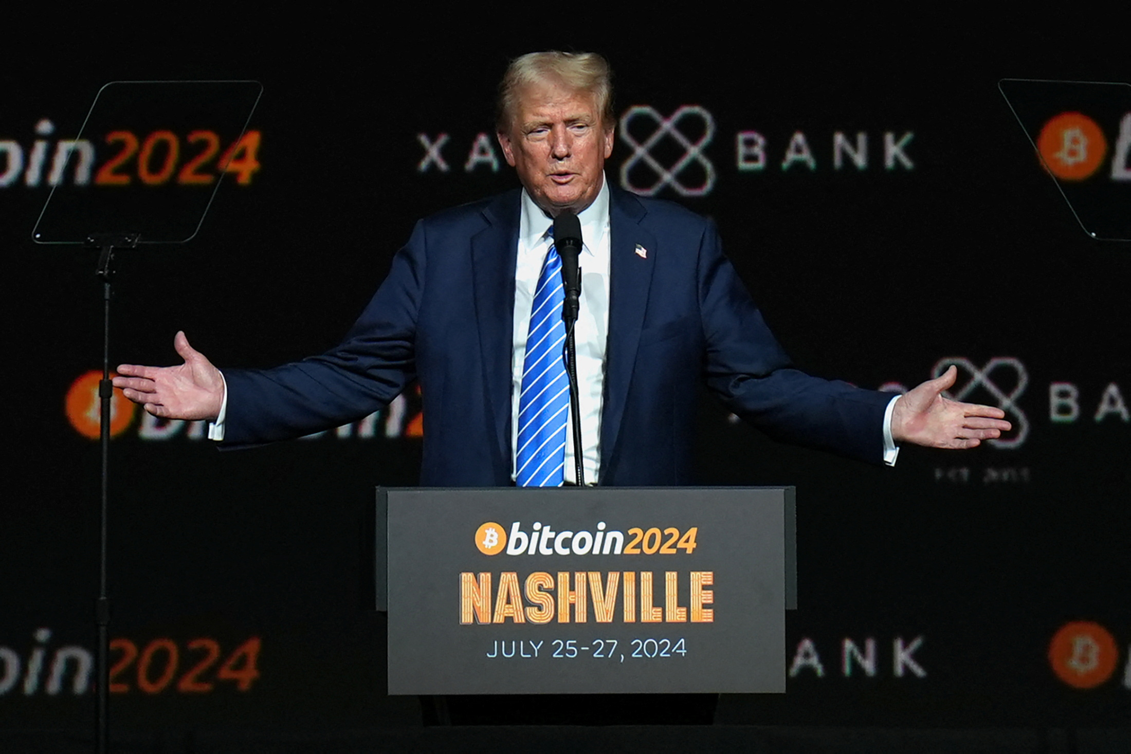„Verkaufen Sie nie Ihre Bitcoin!“ Donald Trump und Kamala Harris auf Krypto-Kuschelkurs