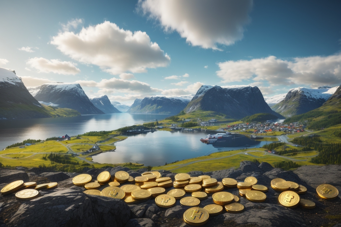 Norwegens grünes Bitcoin-Mining