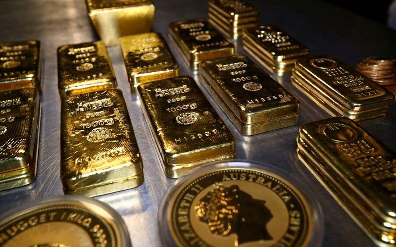 Gold-Analyse: Blau?