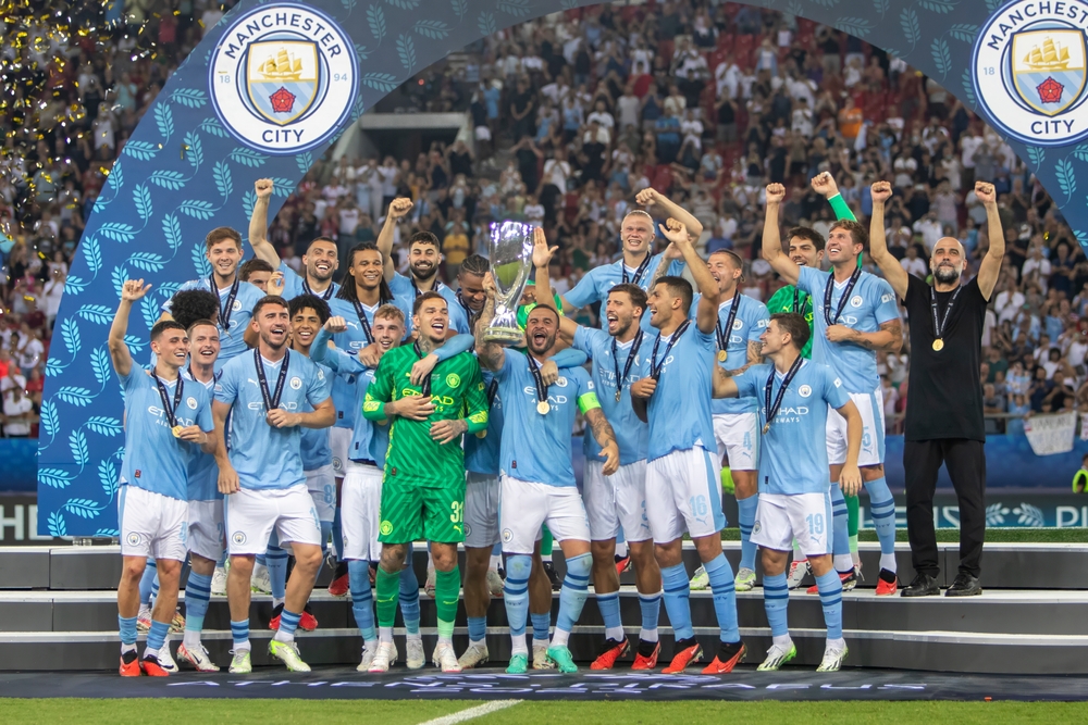 Man City unter Pep Guardiola I Shutterstock