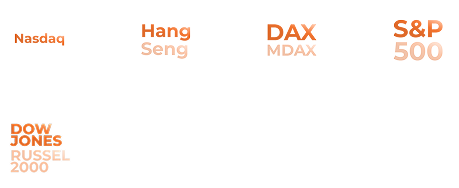 Nasdaq, Hang Seng, DAX / MDAX, S&P 500, Dow Jones / Russell 2000