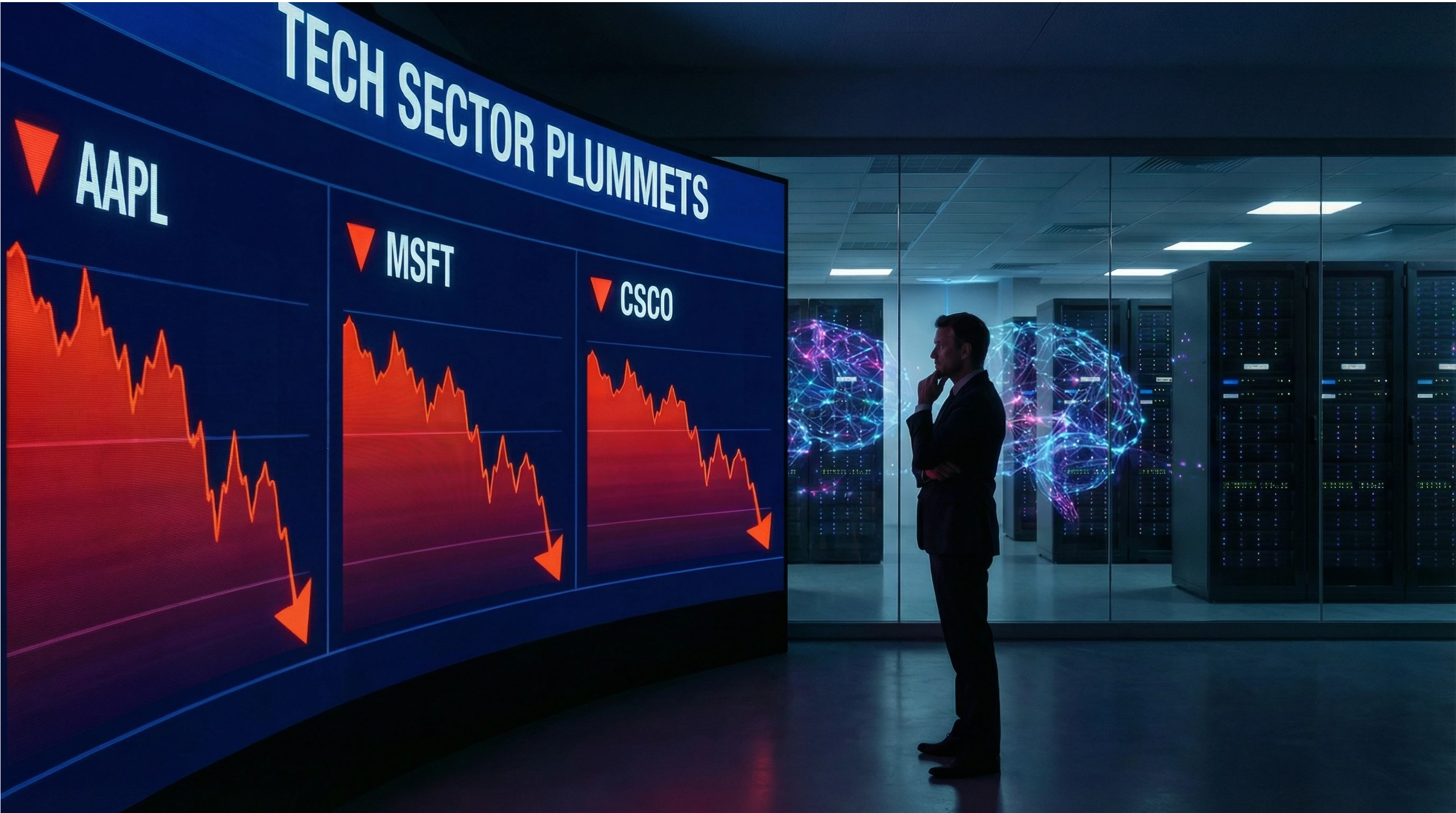 Tech-Ausverkauf 2026: Warum Anleger bei Apple, Cisco und Microsoft jetzt vorsichtig sein sollten